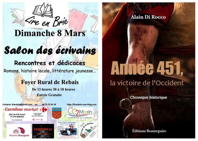 Année 451 la victoire de l'occident d'Alain DI ROCCO