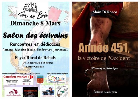 Année 451 la victoire de l'occident d'Alain DI ROCCO