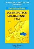 LIVRE HISTOIRE-Constitution ukrainienne 1710 de Vladimir Hawryluk paru aux Éditions Beaurepaire